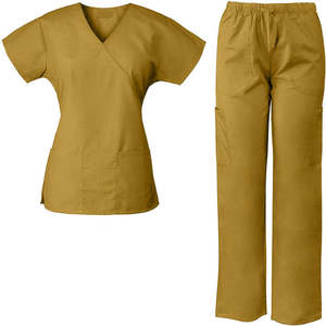 Nuevas llegadas personalizadas Unisex poliéster algodón Jogger tejido Hospital médico enfermería enfermera Doctor Scrubs uniformes impresos - Product Image 1
