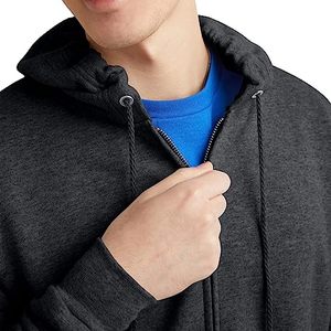 Sudadera con Capucha para Hombre, Otoño, Cierre de Cremallera, Calidad Premium, Antibacteriana, Transpirable, Poliéster/Algodón, Diseño Moderno y Elegante que Cubre Toda la Cara - Product Image 5
