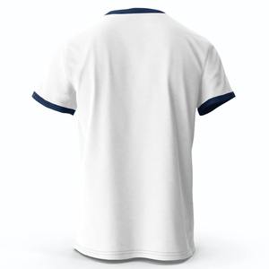 เสื้อยืดสำหรับผู้ชายทรงสลิมฟิตเสื้อยืดแขนสั้นสีพื้นเสื้อทรงหลวมสำหรับฤดูร้อน - Product Image 3