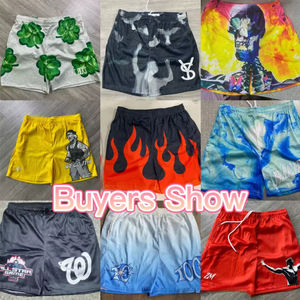 กางเกงขาสั้นเล่นเซิร์ฟของผู้ชายผ้าโพลีเอสเตอร์กันยับเป็นมิตรต่อสิ่งแวดล้อมชุดว่ายน้ำชายหาด - Product Image 6