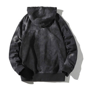 Sweats à capuche personnalisés en polyester/coton respirant de haute qualité, lavage à l'acide, vêtements d'hiver, prix de gros, logo personnalisé, sweats à capuche pour hommes et femmes. - Product Image 4