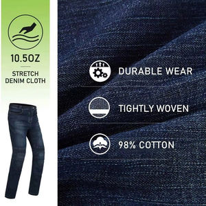 Pantalones Vaqueros de Motocicleta de Último Diseño con Servicio OEM para Hombre, Cómodos, de Primera Calidad, Diseño Personalizado - Product Image 5