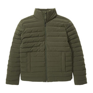 Chaqueta acolchada impermeable de invierno cálida personalizada para hombre con mangas regulares estilo deportivo ropa de calle con capucha moda - Product Image 5