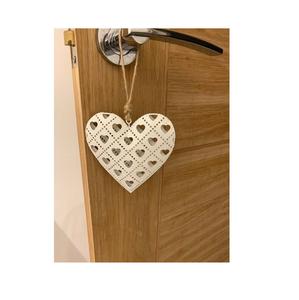 Nouveau Design décoratif de noël, décoration de la maison, cœur de noël suspendu, utilisé par la décoration Festive de mariage et de fête - Product Image 1