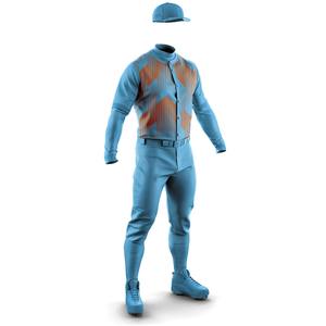 Uniforme de baseball de qualité supérieure, couleur unie, respirant et confortable, ensemble à prix de gros - Product Image 3