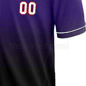 Uniforme de béisbol personalizado para adultos de alta calidad fabricado en fábrica conjuntos de ropa deportiva técnica impresa Color personalizado - Product Image 5