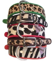 Collier de chien en cuir véritable multifonctionnel et léger avec rembourrage souple et pliable Sculpture personnalisée