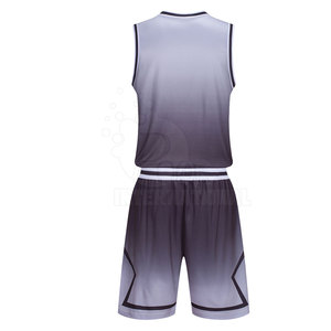 Uniforme de basket-ball vierge, vêtements de sport, équipe d'entraînement, réversible, personnalisé, vente en gros - Product Image 2