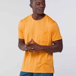 T-shirt manches courtes col rond pour homme, coupe Slim, Fitness musculaire, décontracté, en coton, été - Product Image 2