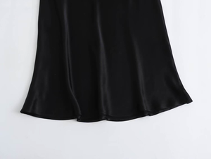 เดรสคอวีแขนกุดสำหรับผู้หญิง, เดรสคอวีแขนกุดลำลองสำหรับผู้หญิง - Product Image 6