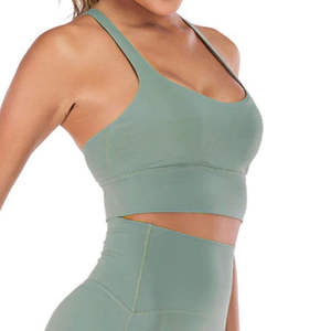 Conjuntos OEM al por mayor señoras gimnasio Fitness deportes entrenamiento Yoga conjuntos de alta calidad logotipo personalizado colores tamaño mujeres Fitness Yoga conjuntos - Product Image 5