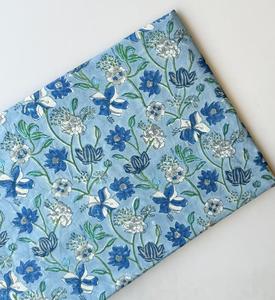 Fait à la main respirant main bloc imprimé 100% coton tissu fabriqué à la main Jaipur patrimoine traditionnel bloc impression coton tissu - Product Image 4