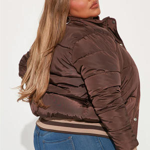 Veste matelassée personnalisée Vêtements d'extérieur matelassés de haute qualité Veste matelassée en tissu résistant à l'eau et au vent, légère et chaude pour l'hiver - Product Image 5