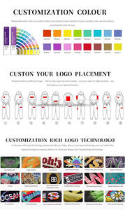 Fabricación de Sudaderas con Capucha de Algodón 100% para Hombre, Estilo Holgado, Unisex, Personalizadas, Gruesas, Lisas, para Bordar - Product Image 6