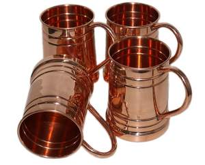 Mug en cuivre fait main au design ananas en métal, idéal pour la bière et le café, le plus vendu, mug décoratif en cuivre pour la cuisine à prix de gros - Product Image 3