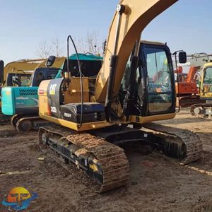 Vente flash : Excavatrice Caterpillar CAT313D d'occasion, poids opérationnel de 20 tonnes, prix bas, vannes hydrauliques Kawasaki, moteur, boîte de vitesses, pompe à engrenages - Product Image 1