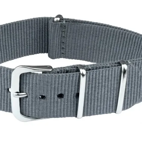 Nylon NATO Armbänder N34 Dunkelgrau Wasserdichte Uhren armbänder Armband 18 - 22 mm Smart Uhren armbänder & Zubehör Armband