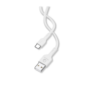 Cavo USB Flessibile 1,5m Bianco Tipo C - Product Image 1