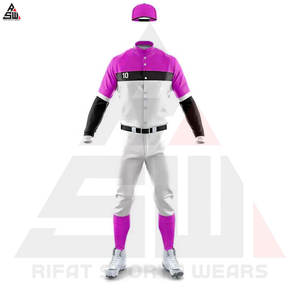 Camiseta de Béisbol con Cuello Redondo y Logotipo Personalizado, Impresión por Transferencia de Calor, 100% Poliéster, Tela de 240 g/m², Unisex, Diseño Personalizado para Adultos, Servicios OEM - Product Image 5