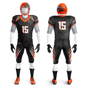 Dernier meilleur design Uniforme de football américain de style unique Vêtements de sport de football national personnalisés Ensemble d'uniformes de l'équipe de football américain - Product Image 1