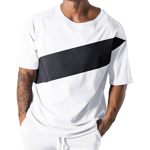 Camisetas de algodón para hombre de color liso, estilo personalizado, de buena calidad, en oferta, diseño liso, hechas de algodón 100% orgánico. - Product Image 3