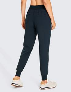 Pantalones de chándal de invierno para mujer con logotipo personalizado Pantalones de pista para correr de gimnasio de calidad al por mayor Decoración pintada Jogger - Product Image 6