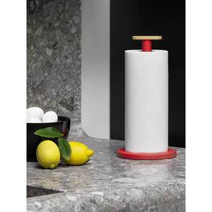 ที่ใส่กระดาษไม้สีแดงคุณภาพระดับพรีเมียมสำหรับเครื่องครัวสำหรับตกแต่งโต๊ะดีไซน์สไตล์โมเดิร์นสำหรับบ้านและเครื่องครัว - Product Image 4