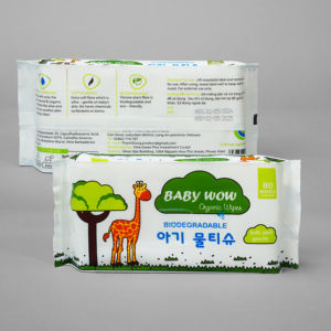 Toallitas húmedas de tela no tejida ecológicas compactas de 80 unidades Baby Wow, desechables y perfumadas para limpieza y refrigeración del hogar - Product Image 4