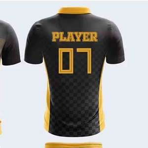 Dernier design de survêtement de cricket, motif de maillot par sublimation, séchage rapide, logo personnalisé, couleur, uniforme de cricket pour équipe masculine, impression numérique - Product Image 3