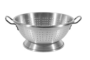 304 Grade Stainless Steel Colander Durable Modern Style Colander In Red Color Elegant For Home Kitchen Usage In Wholesale Price - Product Image 6