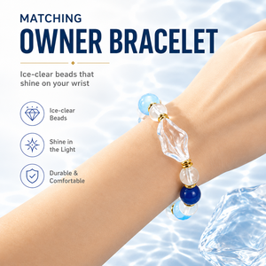 Set Collare per Animali Domestici Personalizzato e Braccialetto Coordinato per Genitori, Collare per <span class=keywords><strong>Cani</strong></span> Intrecciato Regolabile con Perline alla Moda, Braccialetto per Proprietari di Animali - Product Image 6