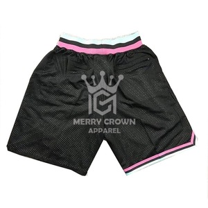 Pantalones Cortos de Baloncesto Casuales y Transpirables de Alta Calidad Personalizados por el Fabricante, Cintura Media, Diseño Sólido, Colores y Tallas Personalizables - Product Image 2