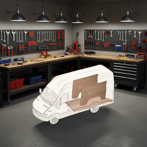 Plataformas Multicapa Usag con Revestimiento Fenólico Antideslizante, Gabinetes para Herramientas - Product Image 3