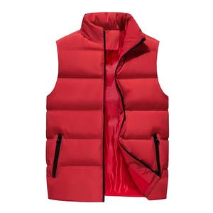Gilet décontracté pour homme de haute qualité, personnalisé pour l'automne et l'hiver, sans manches, uni, veste épaisse et chaude pour homme - Product Image 1