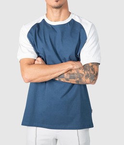Manufacturers 300g Pure 100%cotton High Quality Blank Colour Raglan <b>Sleeves</b> <b>Tshirt</b> Heavy Weight T-shirt for <b>men</b> loose fit - Product Image 3