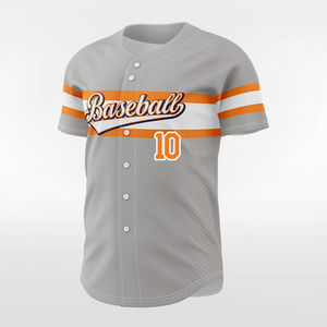 Maillot de baseball personnalisé de haute qualité pour hommes vente en gros Service OEM uniforme de sport en polyester imprimé pour adultes nouveau personnalisable - Product Image 5