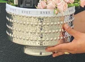 Cuenco de chocolate de diseño único, cuenco de chocolate de acero inoxidable de calidad creativa para cafe resorts, cuenco para servir chocolate de mesa - Product Image 2