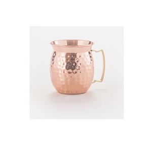 Attractive Diamond Embossed 100% Copper Mug Wholesale <b>Bulk</b> Purchase Stainless Steel Copper Mule Mug At whole sale price - Product Image 5