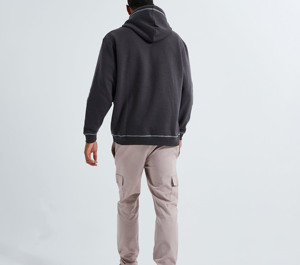 Sudadera con Capucha de Algodón para Hombre, Estilo 2026, con Bordado, Térmica, para Invierno, Precio Bajo - Product Image 2