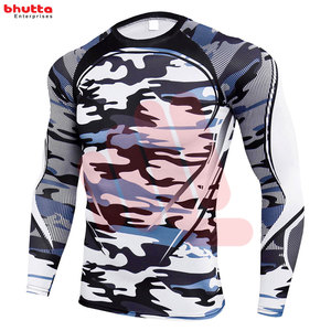 Protector de sarpullido personalizado de manga larga, protector de sarpullido elástico para Fitness, ropa informal de secado rápido - Product Image 5