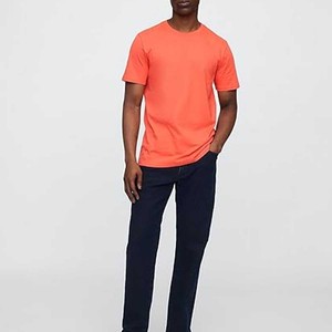 Camisetas gráficas de algodón de manga corta para hombre con logotipo personalizado bordado - Product Image 2