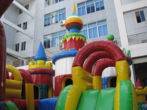 Terrain de jeux géant gonflable en PVC pour location commerciale ou événements festifs - Product Image 5