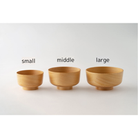 Bol en bois pour table, vaisselle japonaise Magewappa pour restaurant et maison