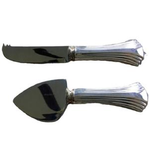Couteaux de coupe de beurre de fromage 2 pièces de haute qualité ensemble de couverts de cuisine essentiels vaisselle en acier inoxydable pour la maison - Product Image 1