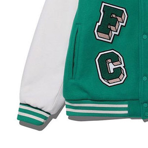 Nouveau design de couleur unie pour hommes Veste Letterman Streetwear Vêtements chauds Veste Letterman pour hommes - Product Image 5