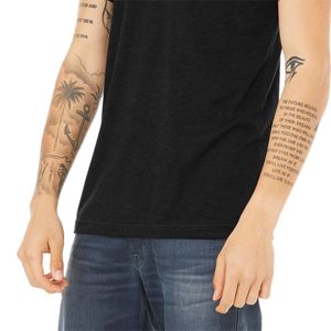 Mezcla clásica: 52% Airlume algodón peinado 48% Poly manga corta Unisex CVC camiseta - Product Image 5