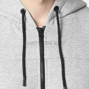 Veste d'hiver à capuche décontractée pour hommes Meilleure qualité Nouveau style Sweat à capuche à motif solide Bas quantité minimale de commande Prix de gros - Product Image 4