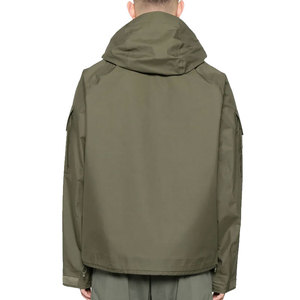 Chaqueta Cortavientos para Hombre con Logotipo Personalizado, Chaqueta Cortavientos Impermeable de Poliéster 100% para Exteriores con Capucha, Chaqueta Rígida con Capucha - Product Image 3