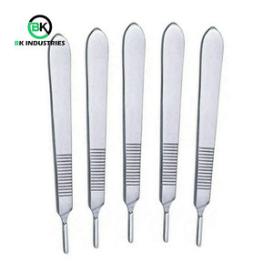 Manche de scalpel chirurgical de haute qualité pour la chirurgie vétérinaire et humaine, manche de scalpel léger en acier inoxydable - Product Image 3