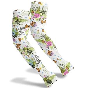 Chaussettes de sport unisexes respirantes à manches de cyclisme, de pêche, d'entraînement par sublimation, de compression pour unisexe, vente en gros de haute qualité - Product Image 4